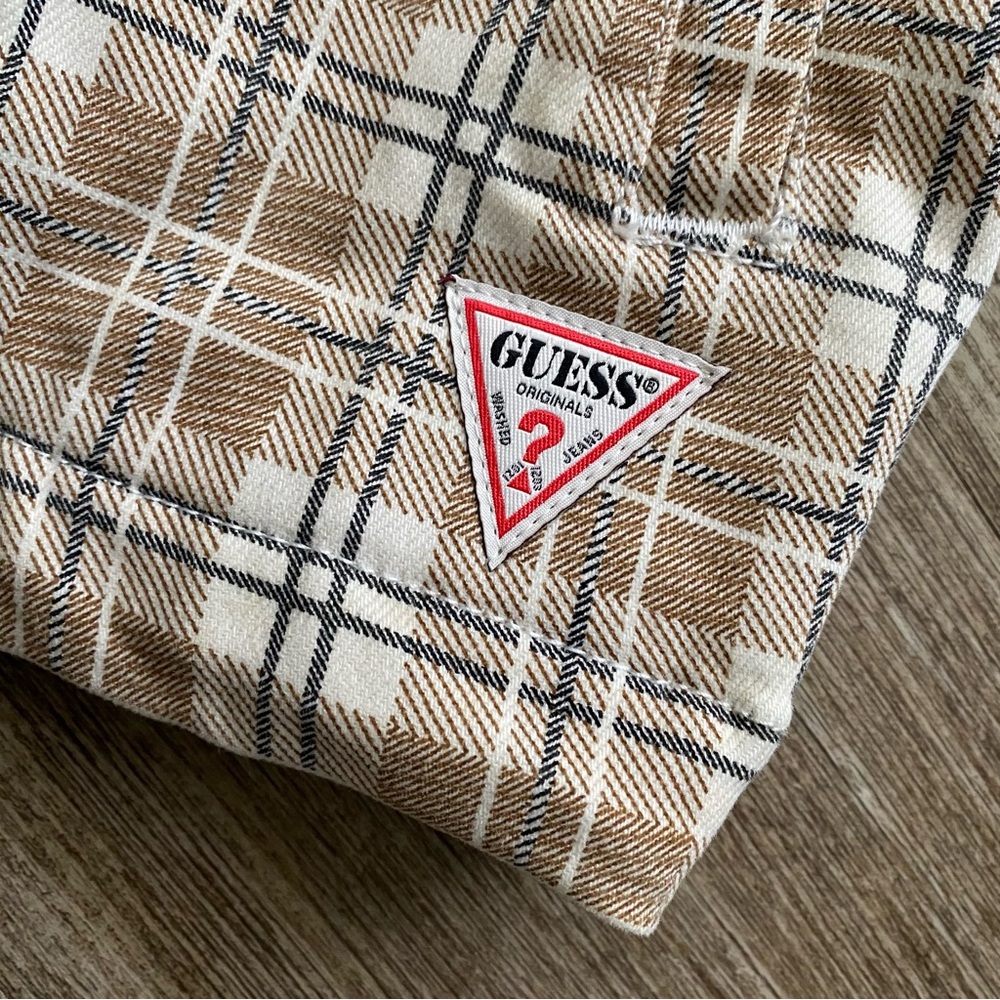 Guess Tan Casual Button Down Jacket - image 5